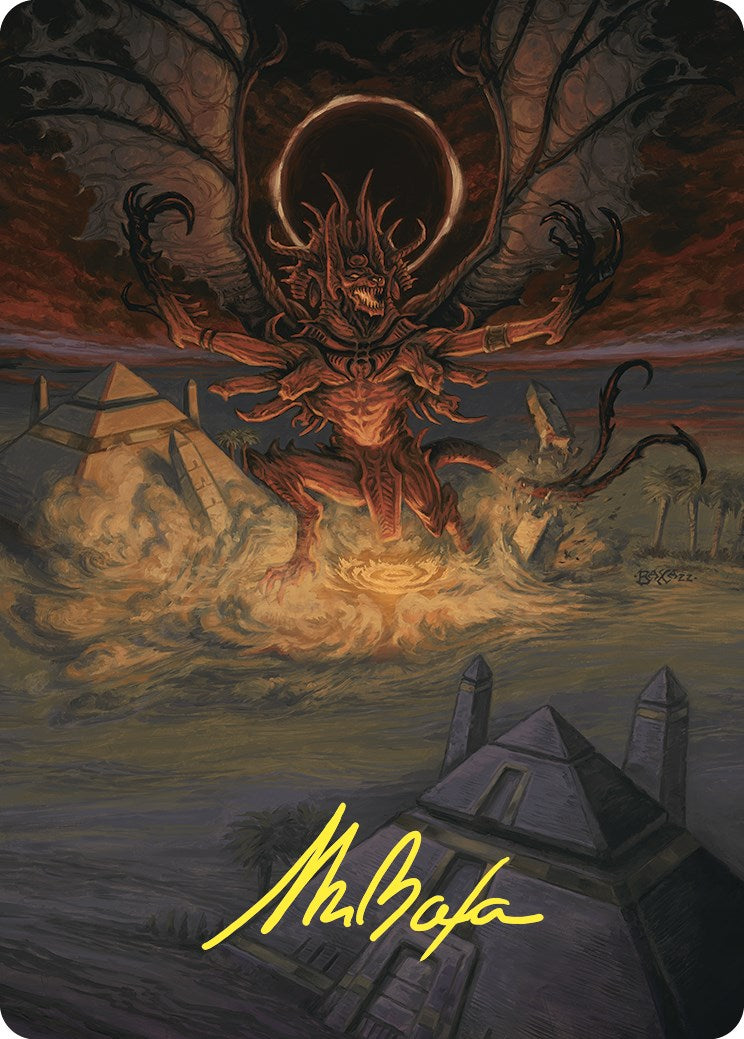 Dread Return Art Card (Gold-Stamped Signature) [Commander Masters Art Series] | Gamers Paradise