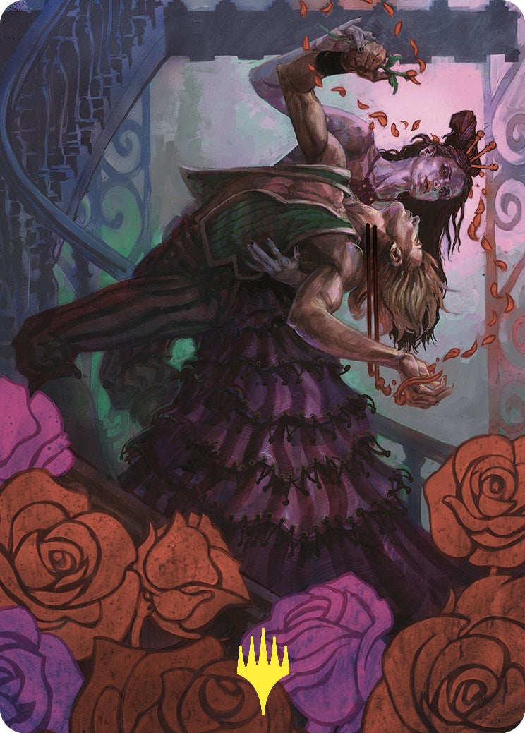 Exsanguinate Art Card (2) (Gold-Stamped) [Commander Masters Art Series] | Gamers Paradise