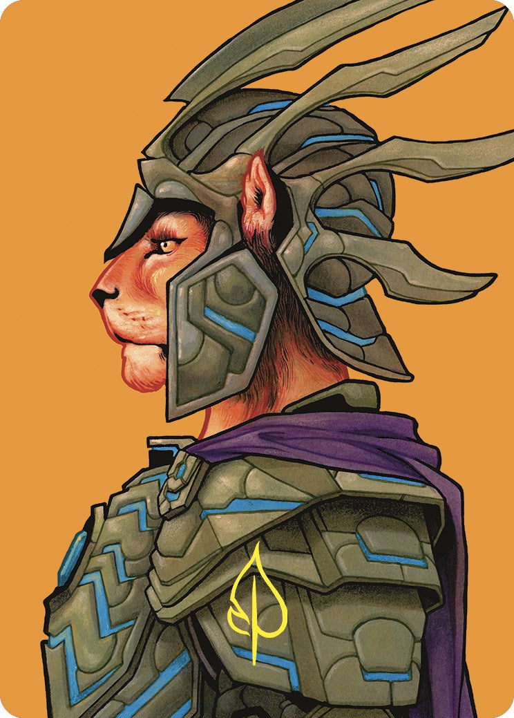 Kemba, Kha Regent Art Card (2) (Gold-Stamped Signature) [Commander Masters Art Series] | Gamers Paradise