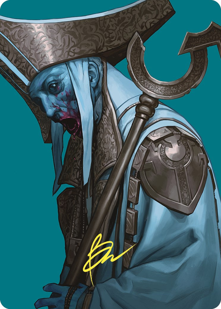 Mikaeus, the Unhallowed Art Card (Gold-Stamped Signature) [Commander Masters Art Series] | Gamers Paradise