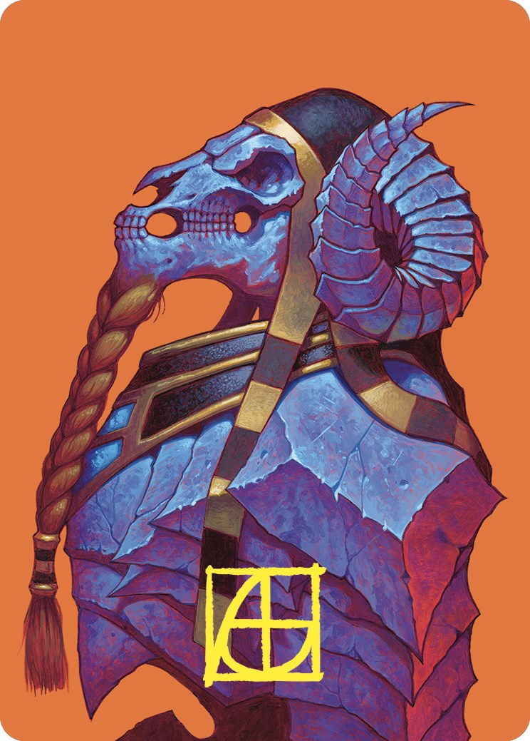 Neheb, the Eternal Art Card (Gold-Stamped Signature) [Commander Masters Art Series] | Gamers Paradise