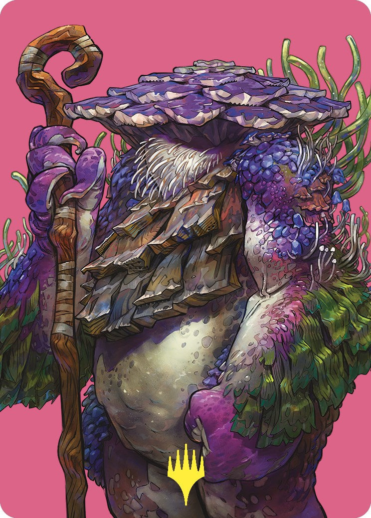 Slimefoot, the Stowaway Art Card (Gold-Stamped) [Commander Masters Art Series] | Gamers Paradise