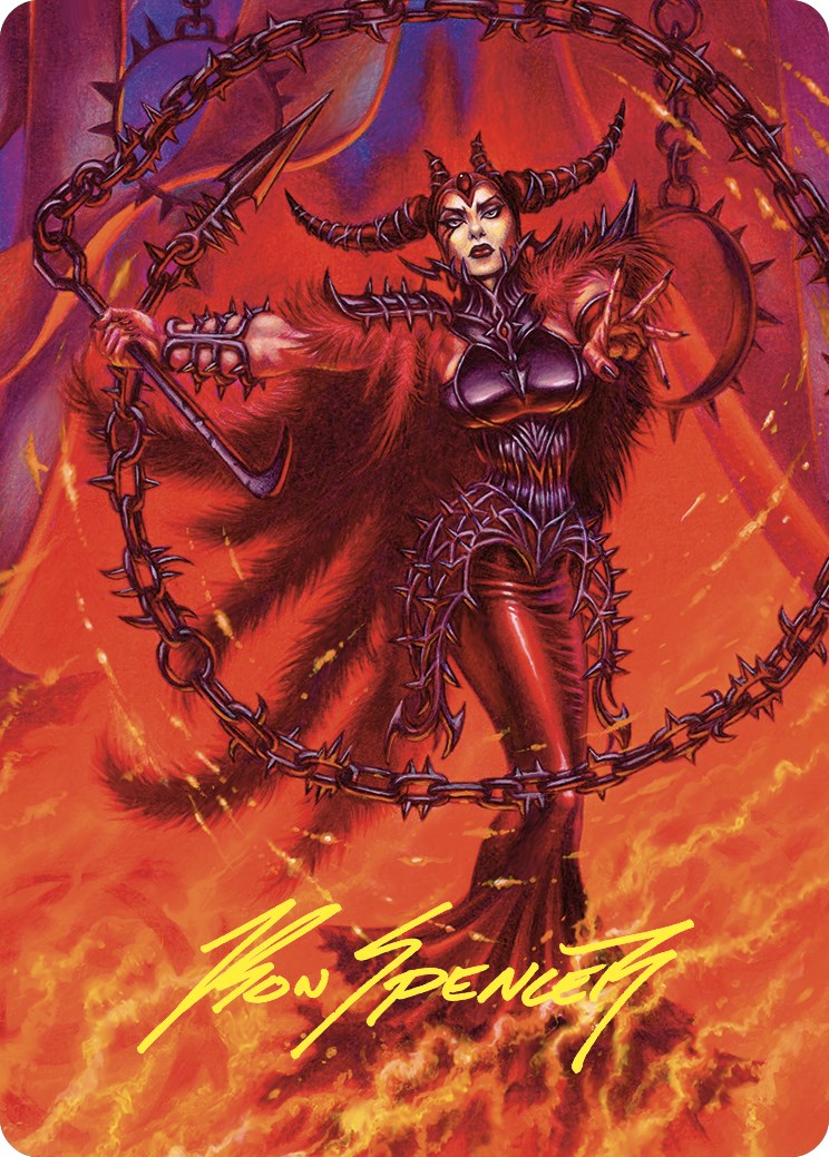 Deadly Rollick Art Card (Gold-Stamped Signature) [Commander Masters Art Series] | Gamers Paradise