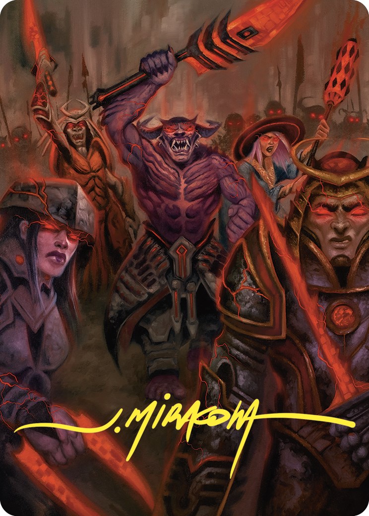 Insurrection Art Card (Gold-Stamped Signature) [Commander Masters Art Series] | Gamers Paradise