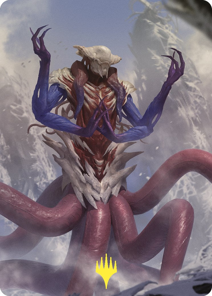 Zhulodok, Void Gorger Art Card (Gold-Stamped) [Commander Masters Art Series] | Gamers Paradise
