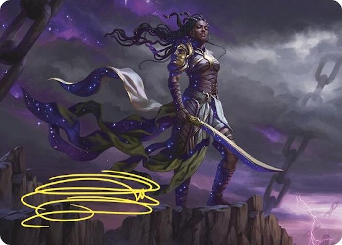 Anikthea, Hand of Erebos Art Card (Gold-Stamped Signature) [Commander Masters Art Series] | Gamers Paradise