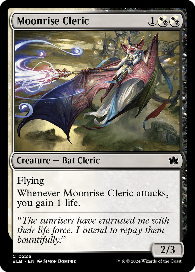 Moonrise Cleric [Bloomburrow] | Gamers Paradise