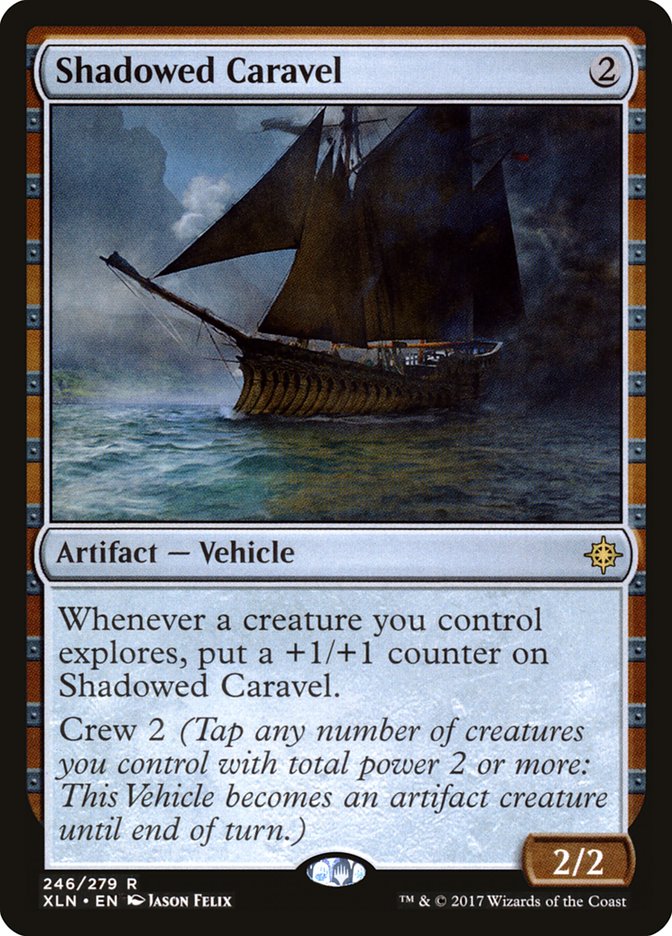 Shadowed Caravel [Ixalan] | Gamers Paradise