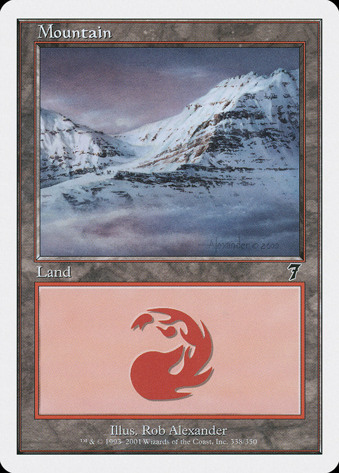 Mountain (338) [Seventh Edition] | Gamers Paradise