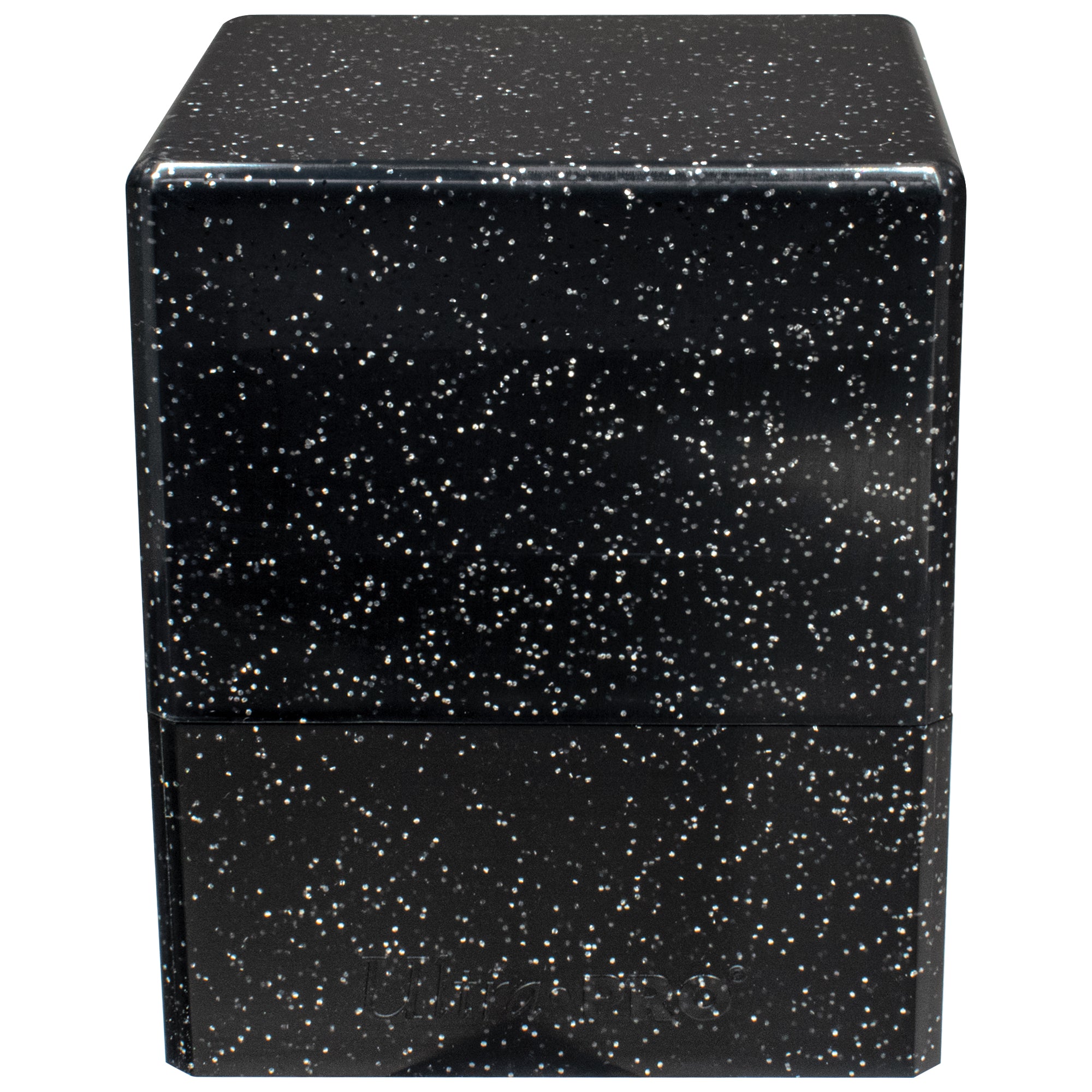 Ultra PRO: Satin Cube - Glitter Black | Gamers Paradise