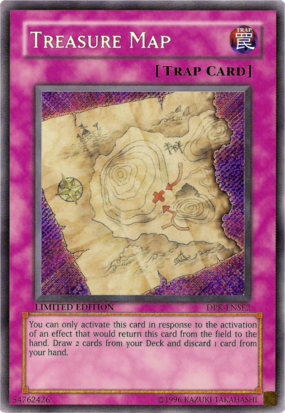 Treasure Map [DPK-ENSE2] Secret Rare | Gamers Paradise