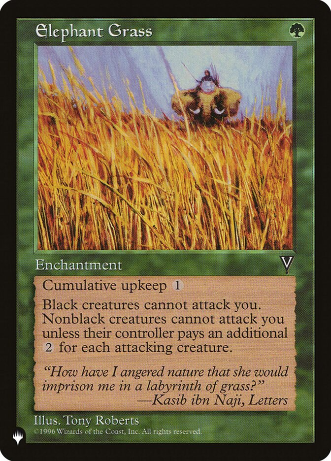 Elephant Grass [The List] | Gamers Paradise