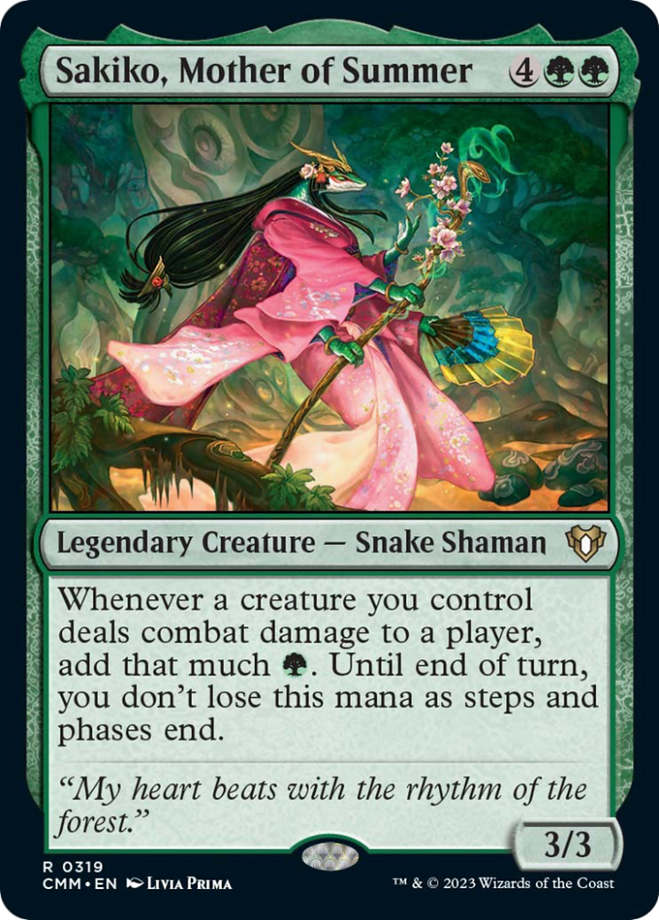 Sakiko, Mother of Summer [Commander Masters] | Gamers Paradise