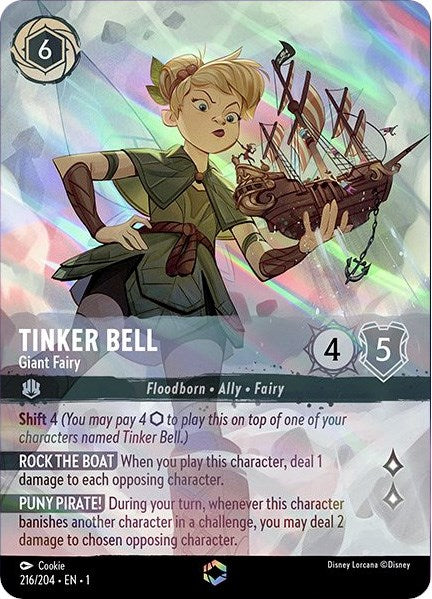 Tinker Bell - Giant Fairy (Enchanted) (216/204) [The First Chapter] | Gamers Paradise