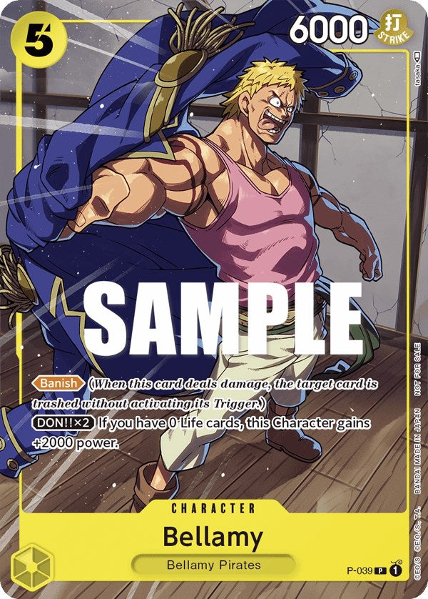 Bellamy (Pirates Party Vol. 4) [One Piece Promotion Cards] | Gamers Paradise