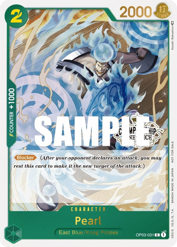 Pearl (Store Championship Participation Pack Vol. 2) [One Piece Promotion Cards] | Gamers Paradise