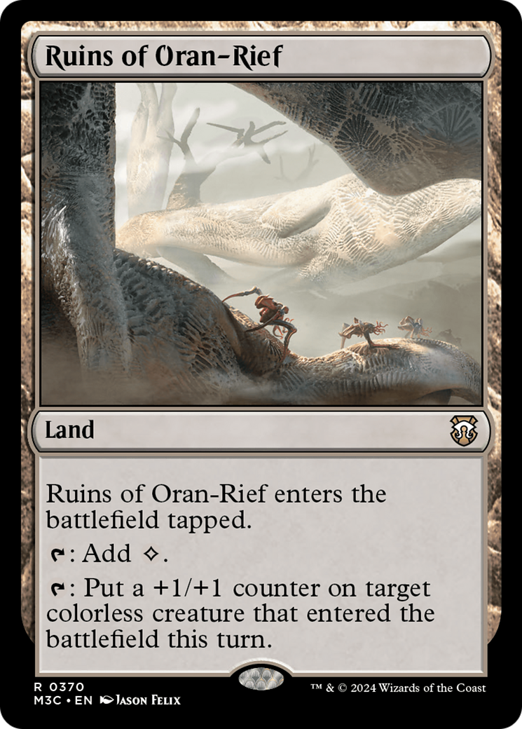 Ruins of Oran-Rief (Ripple Foil) [Modern Horizons 3 Commander] | Gamers Paradise