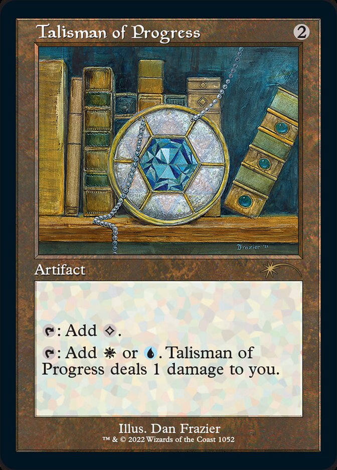 Talisman of Progress (Foil Etched) [Secret Lair Drop Series] | Gamers Paradise