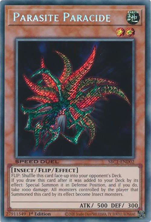 Parasite Paracide [SBC1-END02] Secret Rare | Gamers Paradise