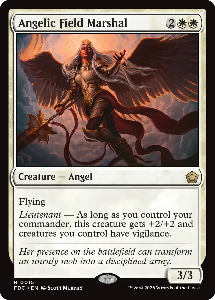 Angelic Field Marshal [Foundations Commander] | Gamers Paradise