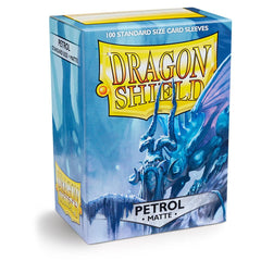 Dragon Shield: Standard 100ct Sleeves - Petrol (Matte) | Gamers Paradise