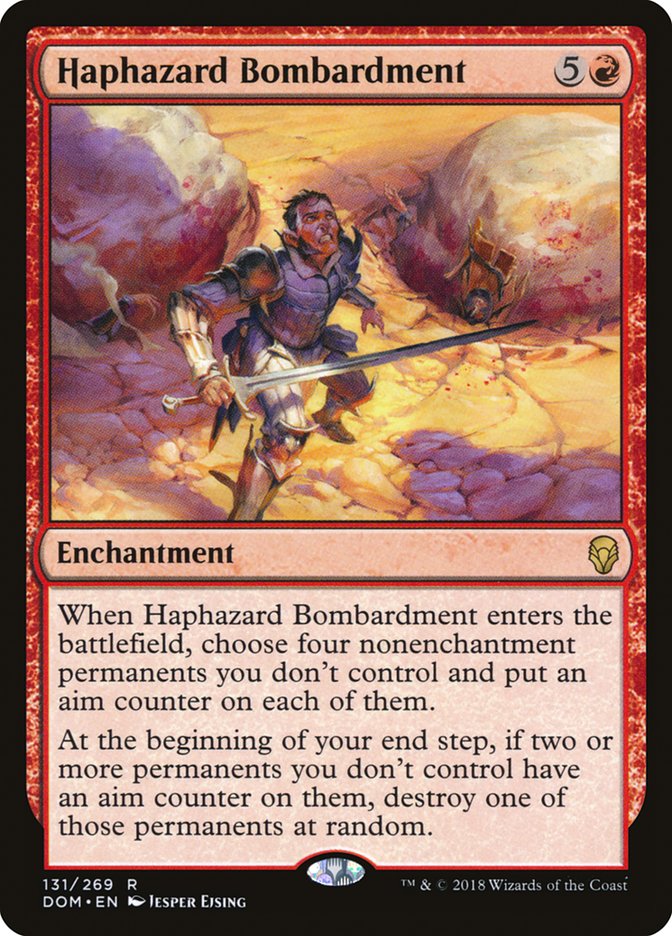 Haphazard Bombardment [Dominaria] | Gamers Paradise