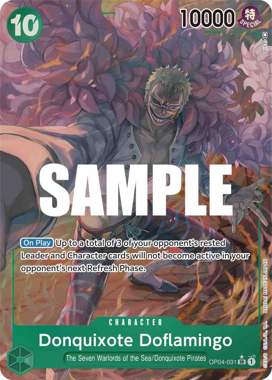 Donquixote Doflamingo (Alternate Art) [Kingdoms of Intrigue] | Gamers Paradise