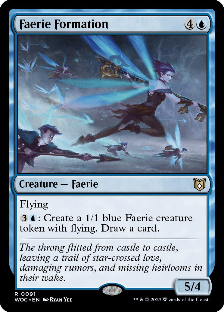 Faerie Formation [Wilds of Eldraine Commander] | Gamers Paradise
