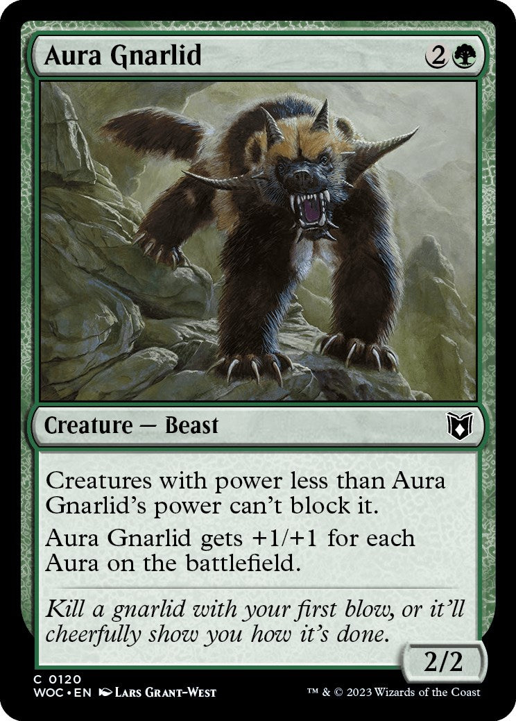 Aura Gnarlid [Wilds of Eldraine Commander] | Gamers Paradise