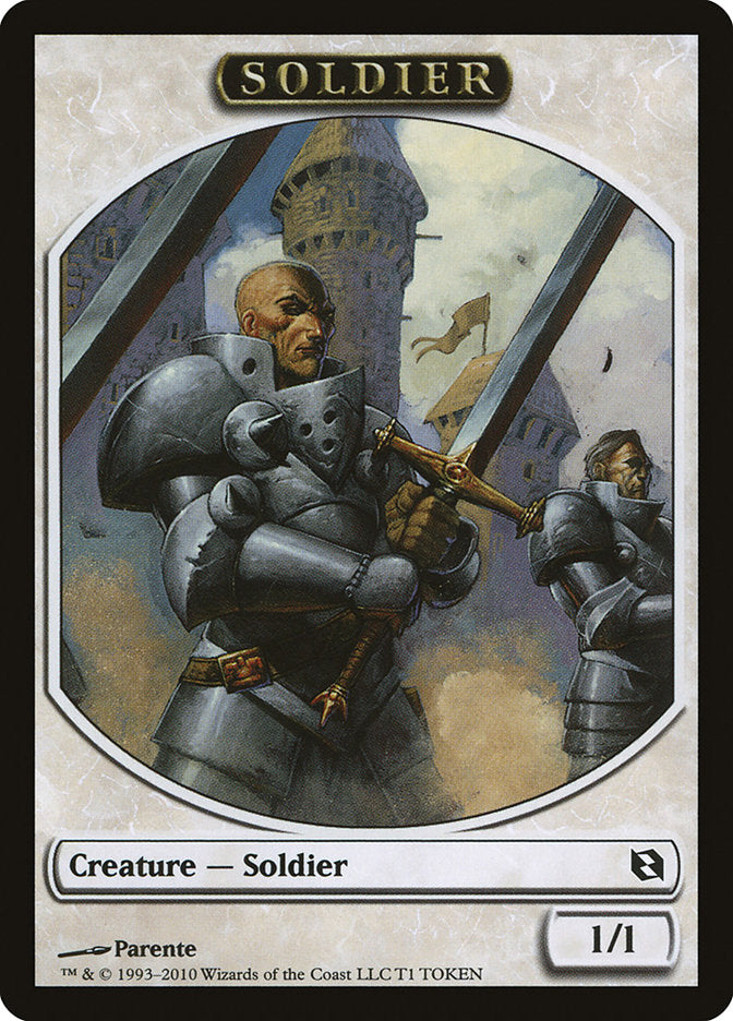 Soldier Token [Duel Decks: Elspeth vs. Tezzeret Tokens] | Gamers Paradise