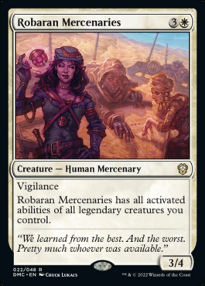 Robaran Mercenaries [Dominaria United Commander] | Gamers Paradise