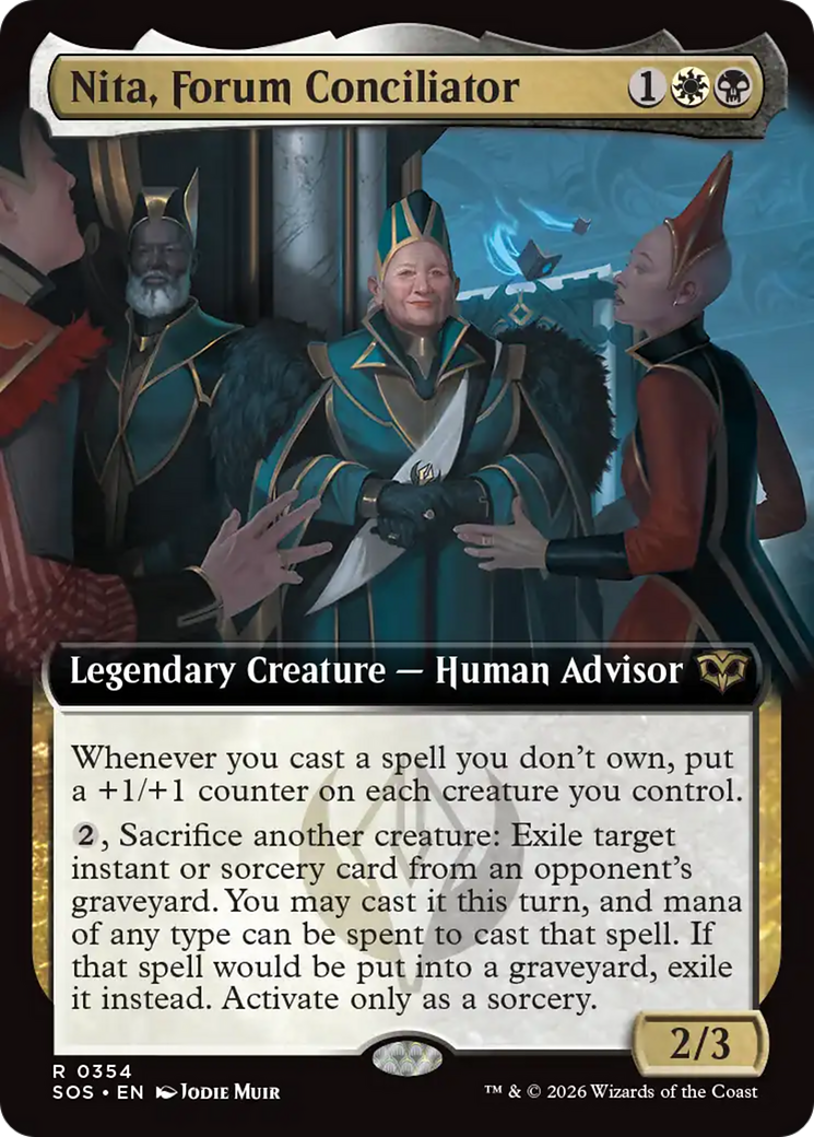 Nita, Forum Conciliator (Extended Art) [Secrets of Strixhaven] | Gamers Paradise