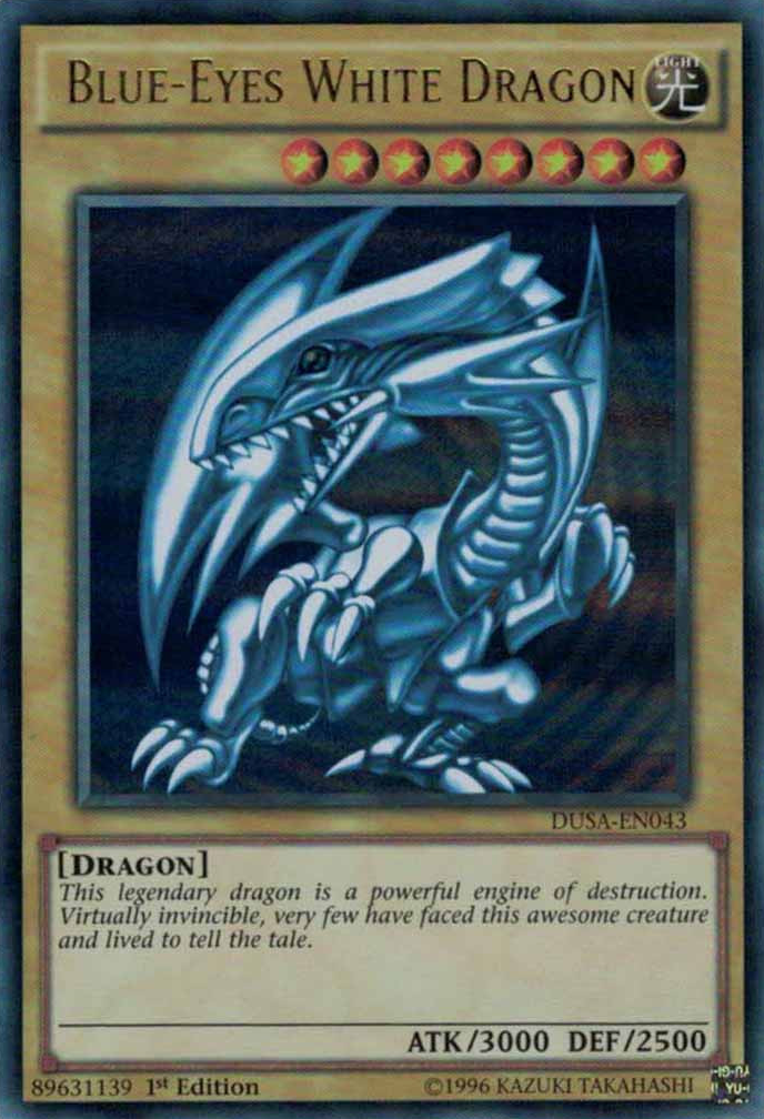 Blue-Eyes White Dragon [DUSA-EN043] Ultra Rare | Gamers Paradise