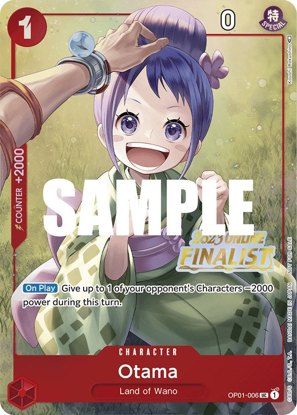 Otama (Online Regional 2023) [Finalist] [One Piece Promotion Cards] | Gamers Paradise