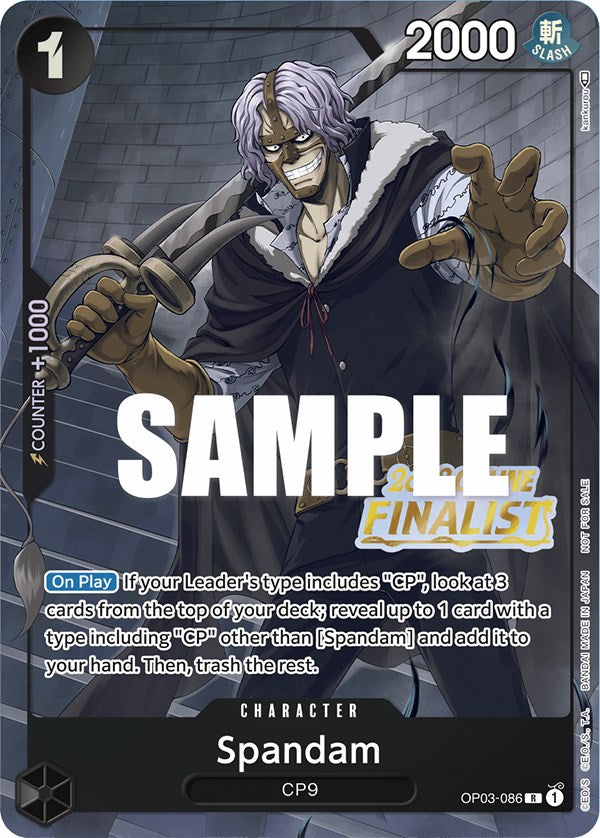 Spandam (Online Regional 2023) [Finalist] [One Piece Promotion Cards] | Gamers Paradise