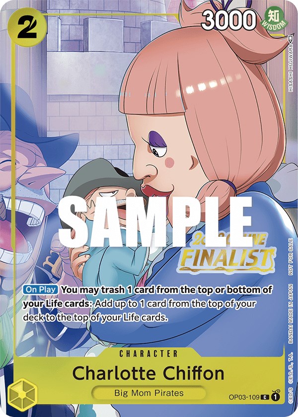 Charlotte Chiffon (Online Regional 2023) [Finalist] [One Piece Promotion Cards] | Gamers Paradise