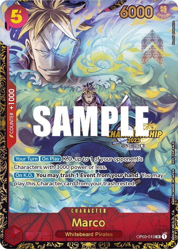 Marco (Championship 2023) [One Piece Promotion Cards] | Gamers Paradise