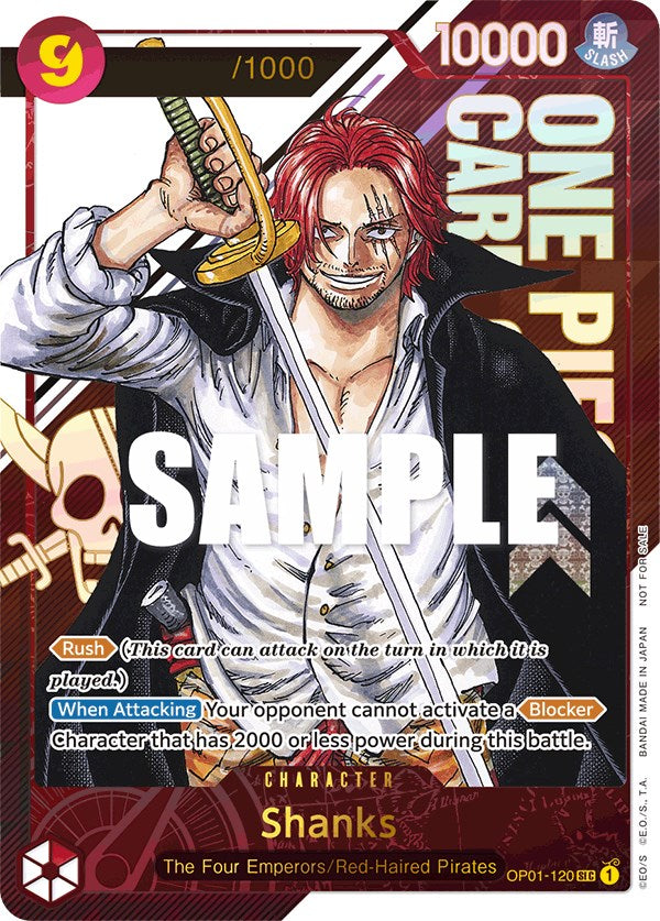 Shanks (Championship 2023) [Serial Number] [One Piece Promotion Cards] | Gamers Paradise