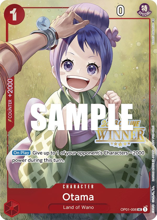 Otama (Online Regional 2023) [Winner] [One Piece Promotion Cards] | Gamers Paradise
