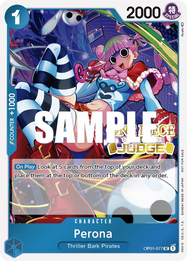 Perona (Judge Pack Vol. 2) [One Piece Promotion Cards] | Gamers Paradise