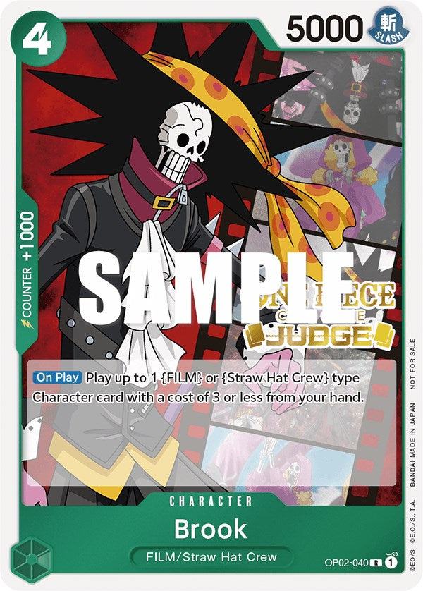 Brook (Judge Pack Vol. 2) [One Piece Promotion Cards] | Gamers Paradise