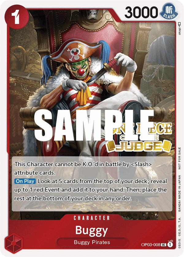 Buggy (Judge Pack Vol. 2) [One Piece Promotion Cards] | Gamers Paradise