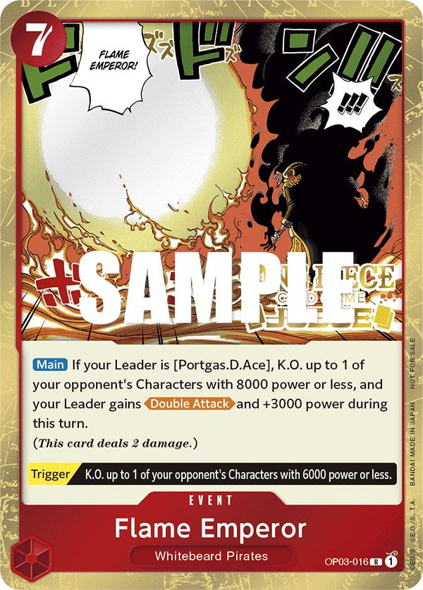 Flame Emperor (Judge Pack Vol. 2) [One Piece Promotion Cards] | Gamers Paradise