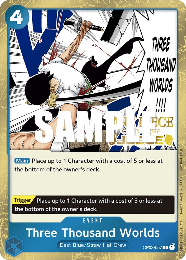 Three Thousand Worlds (Judge Pack Vol. 2) [One Piece Promotion Cards] | Gamers Paradise