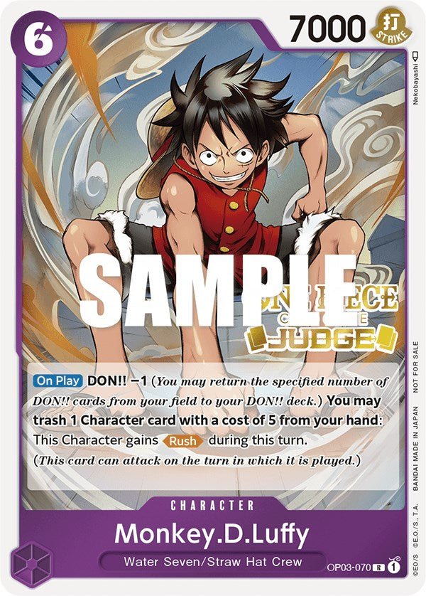 Monkey.D.Luffy (Judge Pack Vol. 2) [One Piece Promotion Cards] | Gamers Paradise