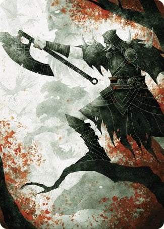 Garruk's Uprising Art Card [Wilds of Eldraine Art Series] | Gamers Paradise