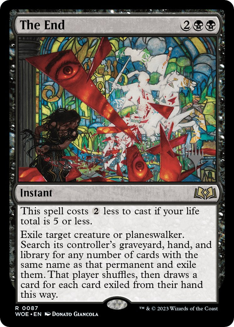 The End (Promo Pack) [Wilds of Eldraine Promos] | Gamers Paradise