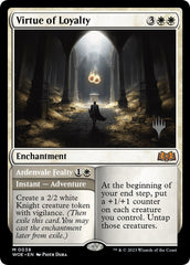 Virtue of Loyalty // Ardenvale Fealty (Promo Pack) [Wilds of Eldraine Promos] | Gamers Paradise