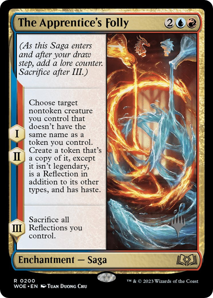 The Apprentice's Folly (Promo Pack) [Wilds of Eldraine Promos] | Gamers Paradise