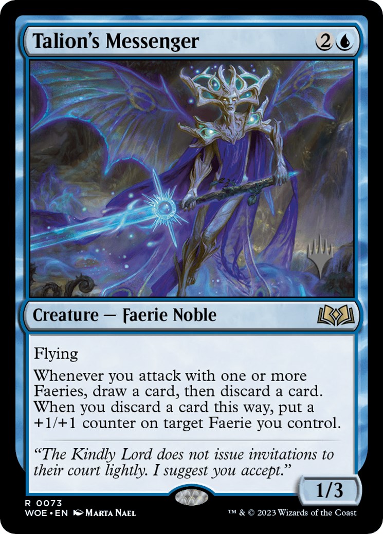 Talion's Messenger (Promo Pack) [Wilds of Eldraine Promos] | Gamers Paradise